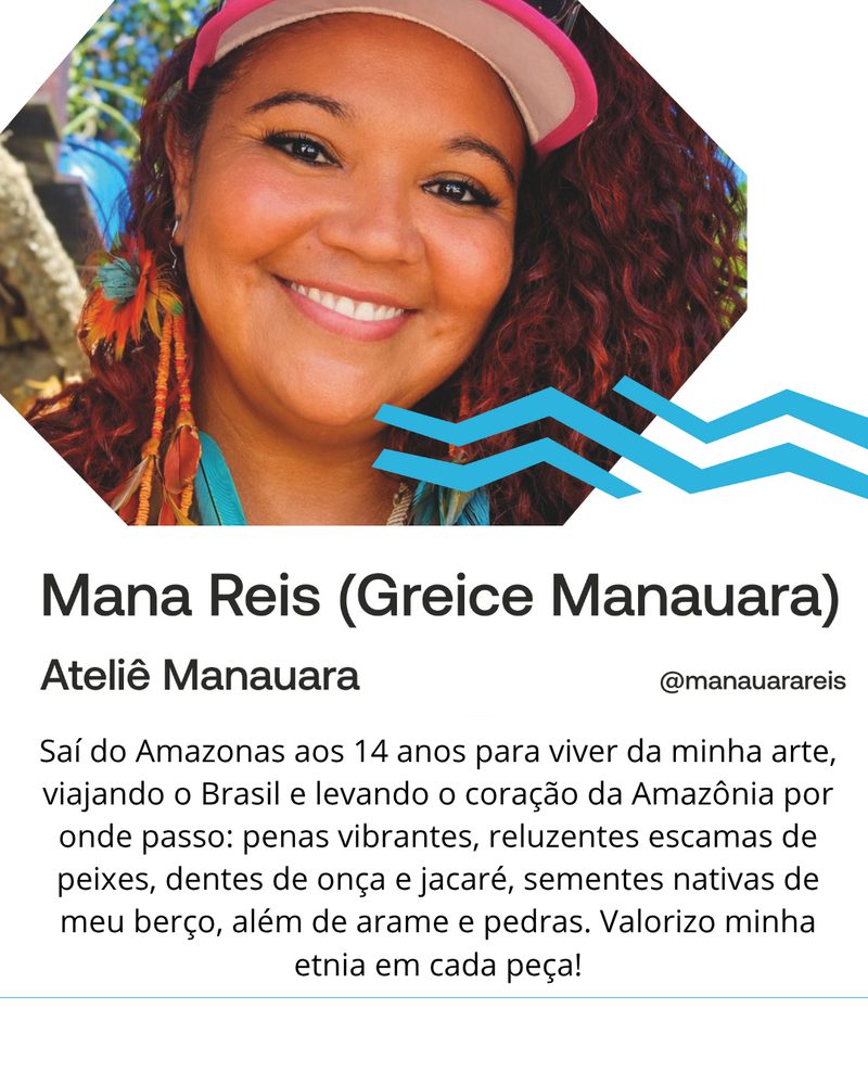 Card da Greice Manauara (Mana Reis) — Ateliê Manauara